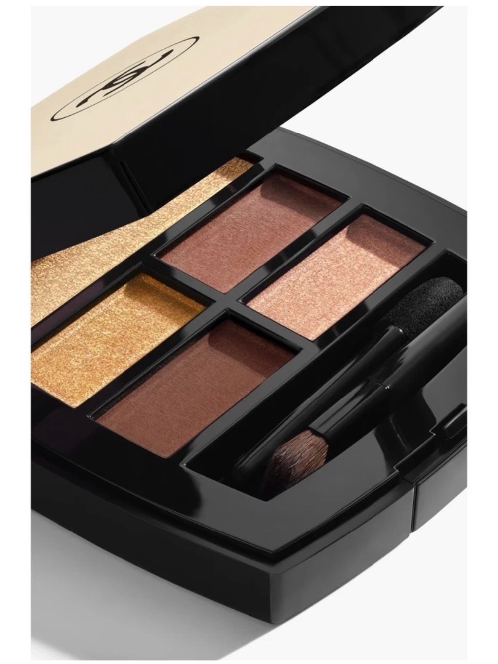 NIB Chanel Eyeshadow Quad - Golden Bronze Palette